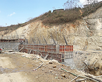 Construction of Landfill 2 at Mawiong