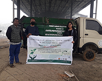 NEHU ENVIS Staff with the Officer Incharge of SMB