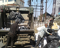 Vehicles for transportation of plastic wastes from commercial areas to Marten