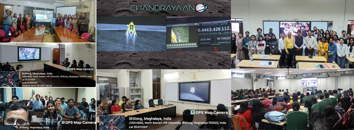 NEHU Jubilant on Chandrayaan-3 Lunar Landing