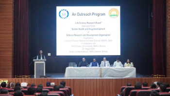 Outreach Program on Funding Opportunities for  Research in Soldier Health by INMAS Delhi held at NEHU