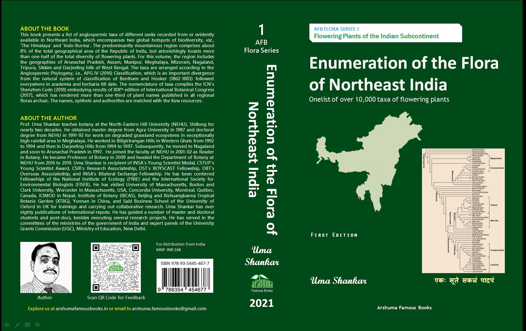 Enumeration of the Flora of North-East India